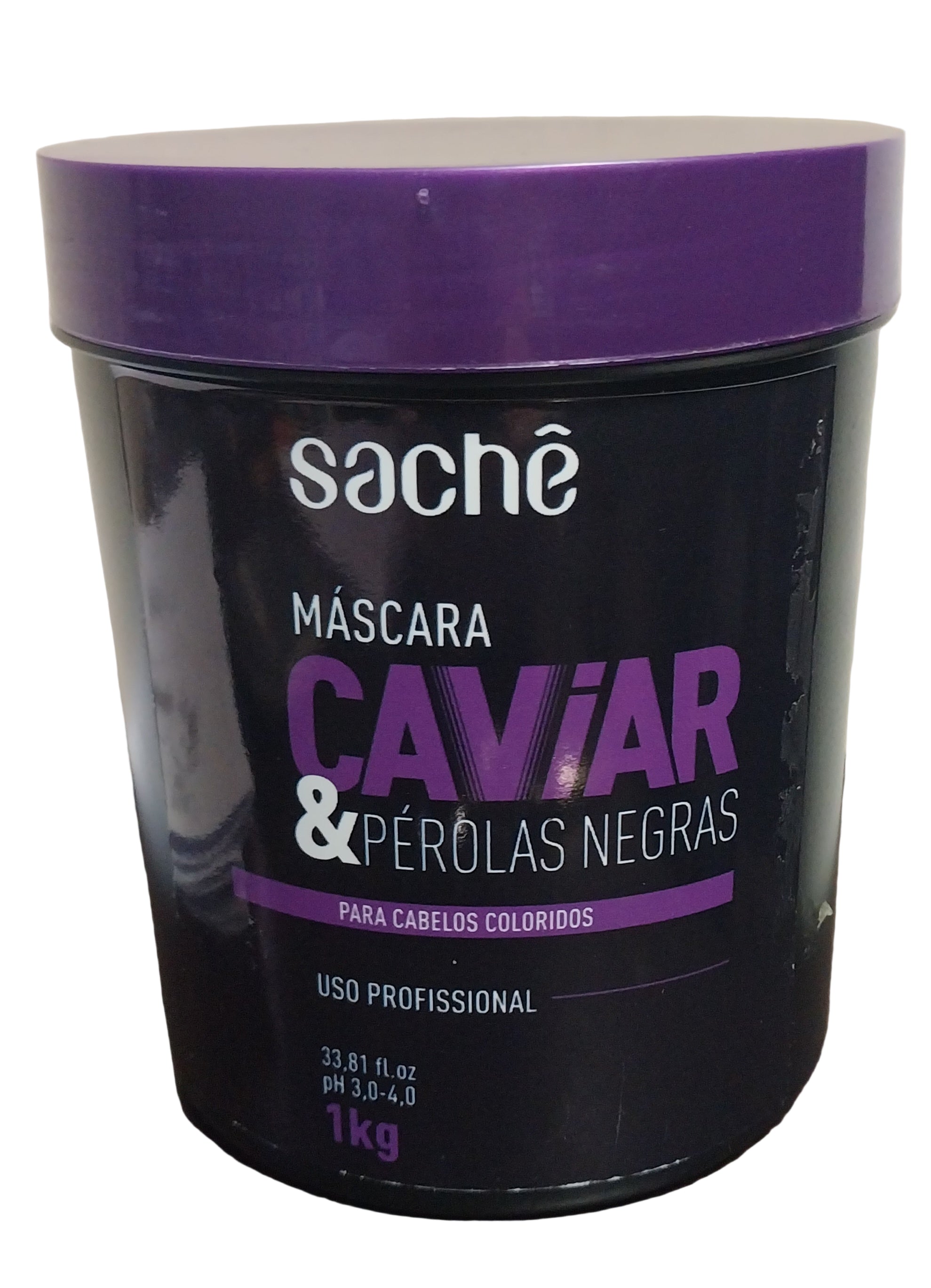 Caviar Black Pearls Regenerative Colored Hair Treatment Mask 1Kg - Sachê