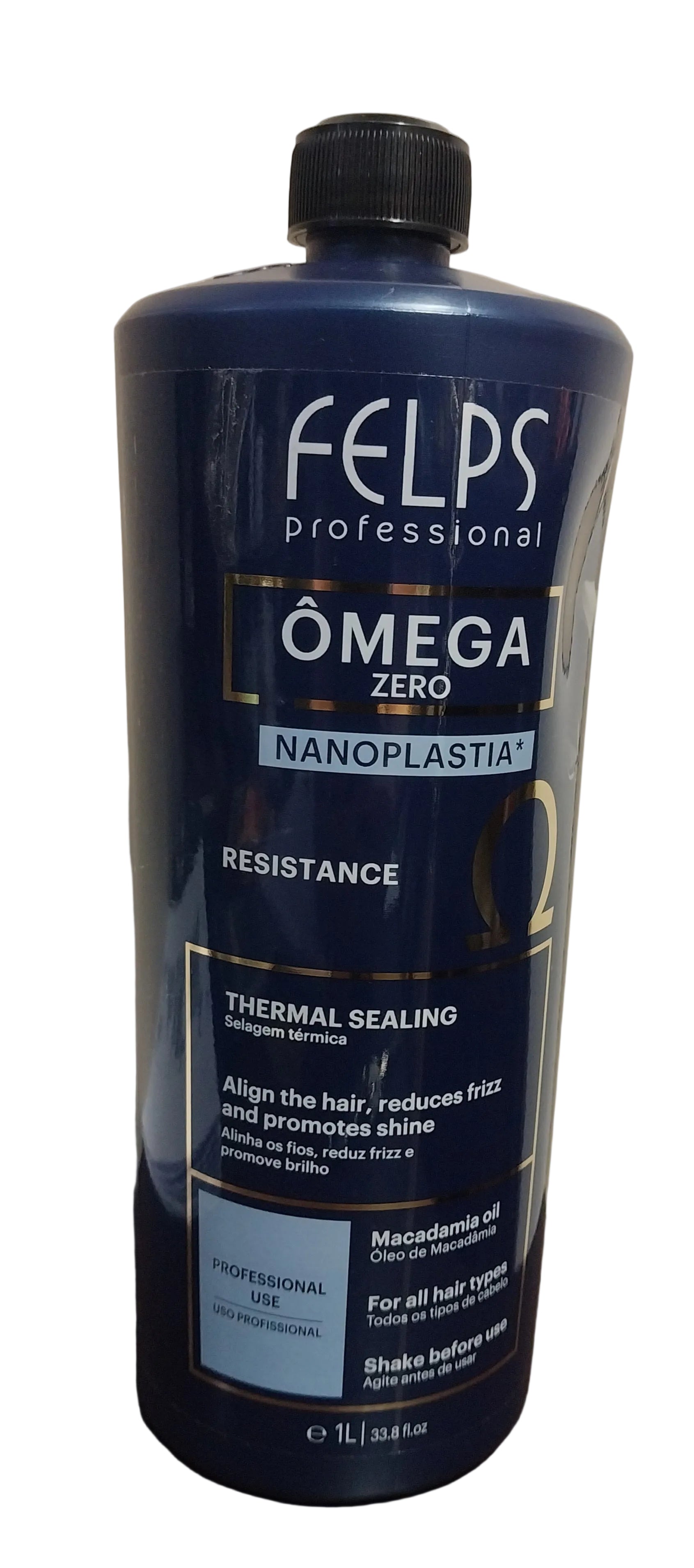 Progressive Brush Omega Zero Unique Nanoplasty RESISTANCE 1Lt - Felps