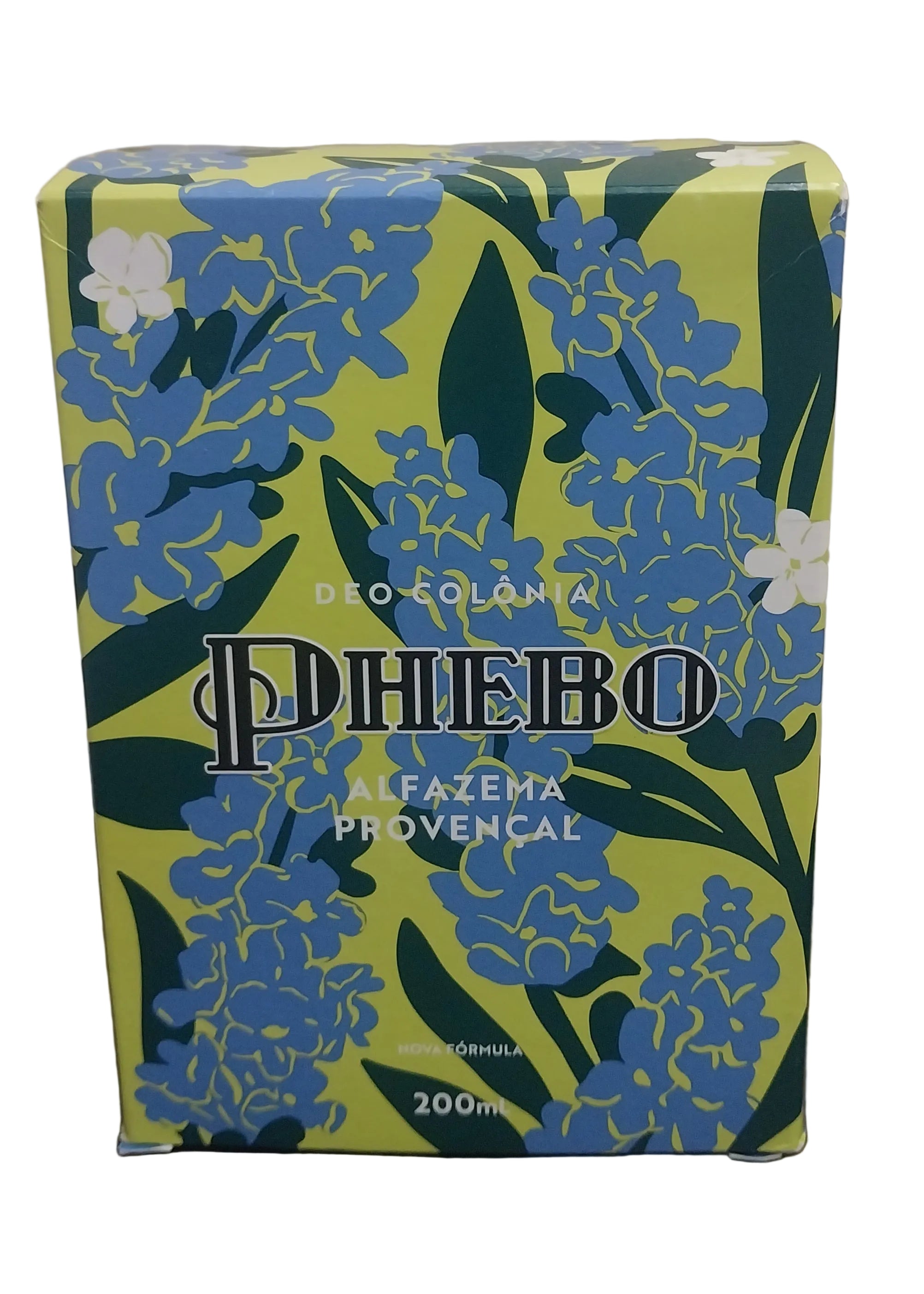 Phebo Alfazema Lavande Deo Cologne Parfum Corps Floral Fragance 200ml