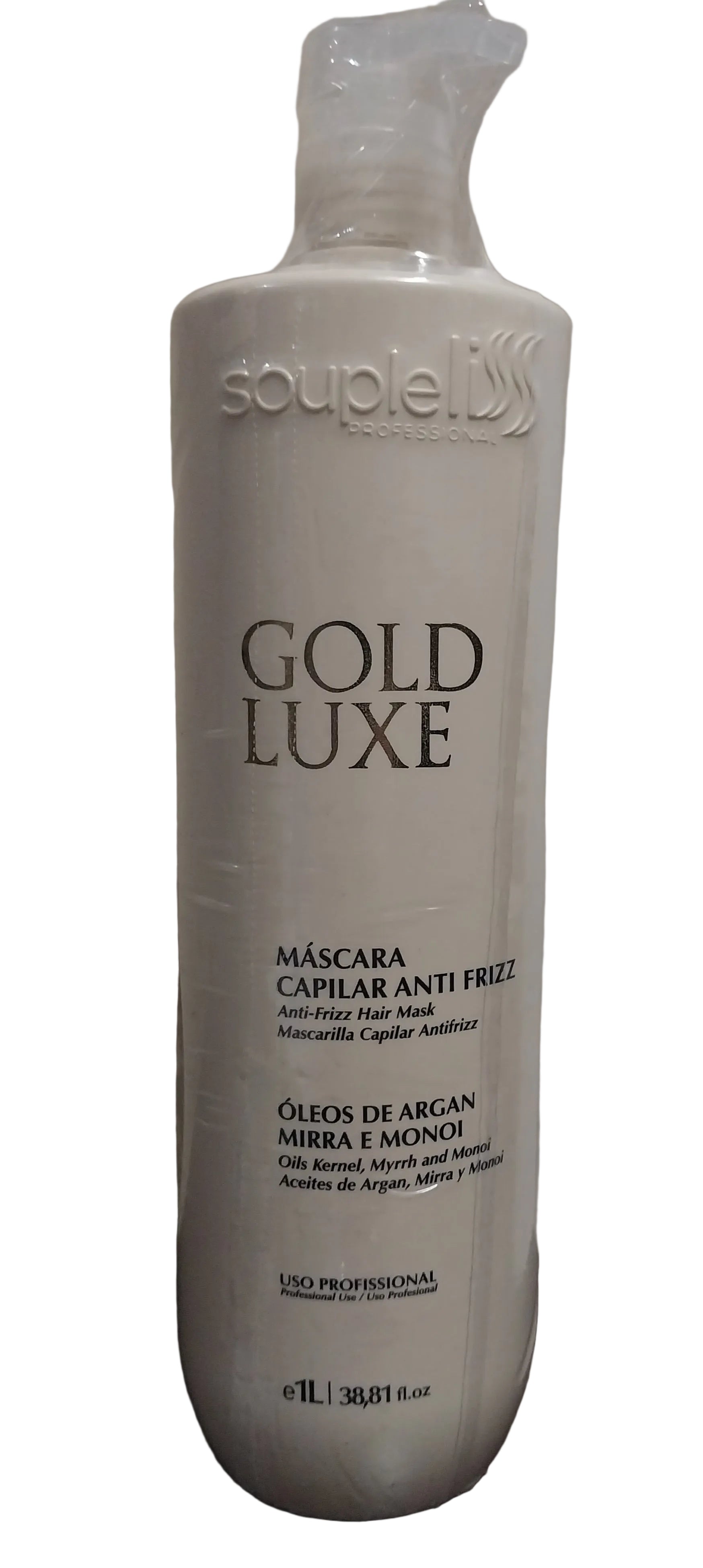 Gold Liss Termalment Sealing Macadamia Argan Treatment 1L - Souple Liss