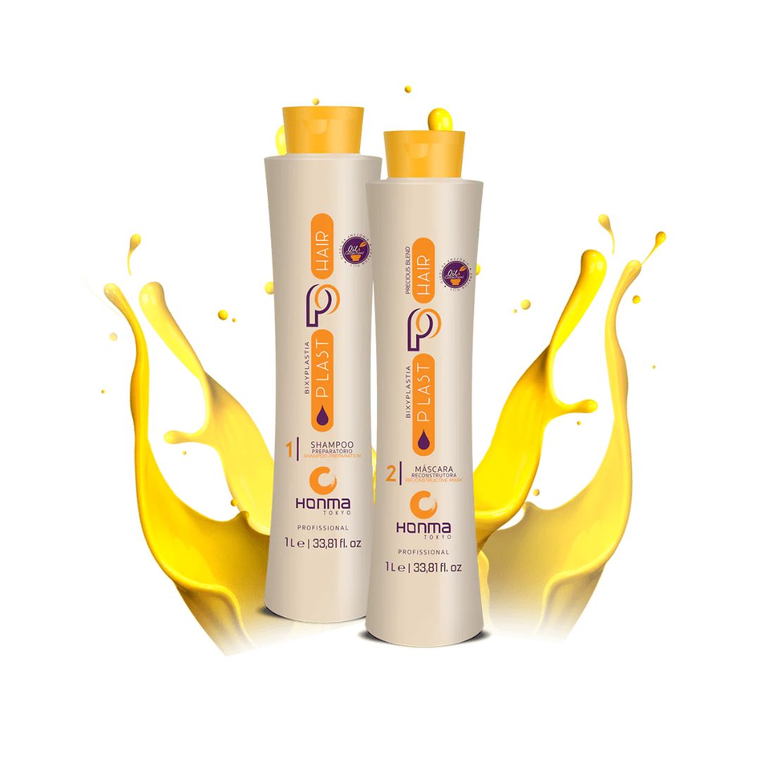 Honma Tokyo Wennoz Bixyplastia Plast Hair Precious Blend Hair Reconstruction Kit 2x1L