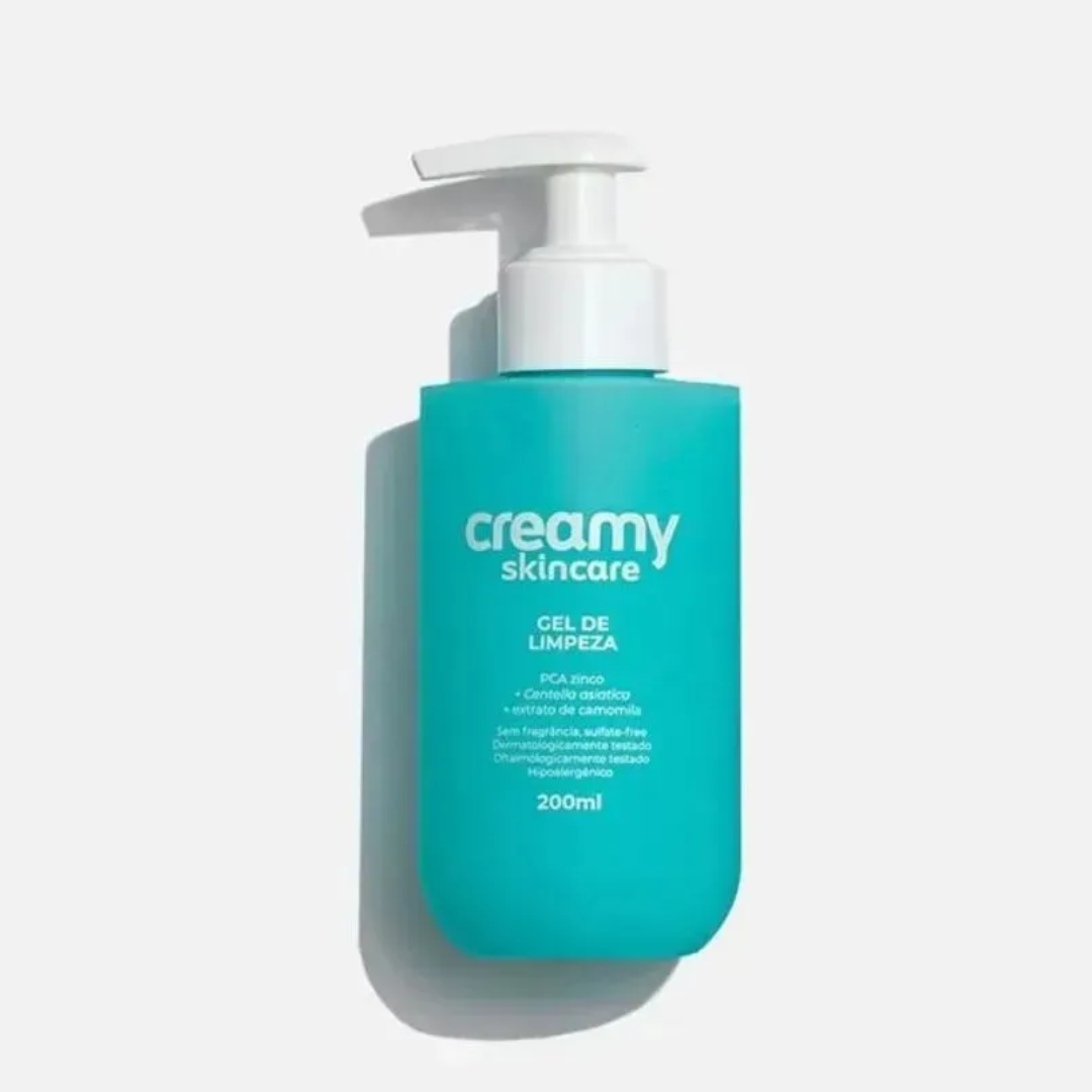 Creamy Skincare Facial Cleansing Gel Oil Control Cleanser 200ml Creamy