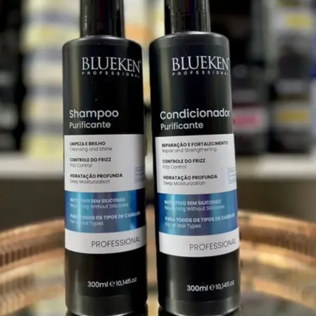 Purifying Maintenance Home Care Hair Kit 2x 300ml Blueken / Blueon