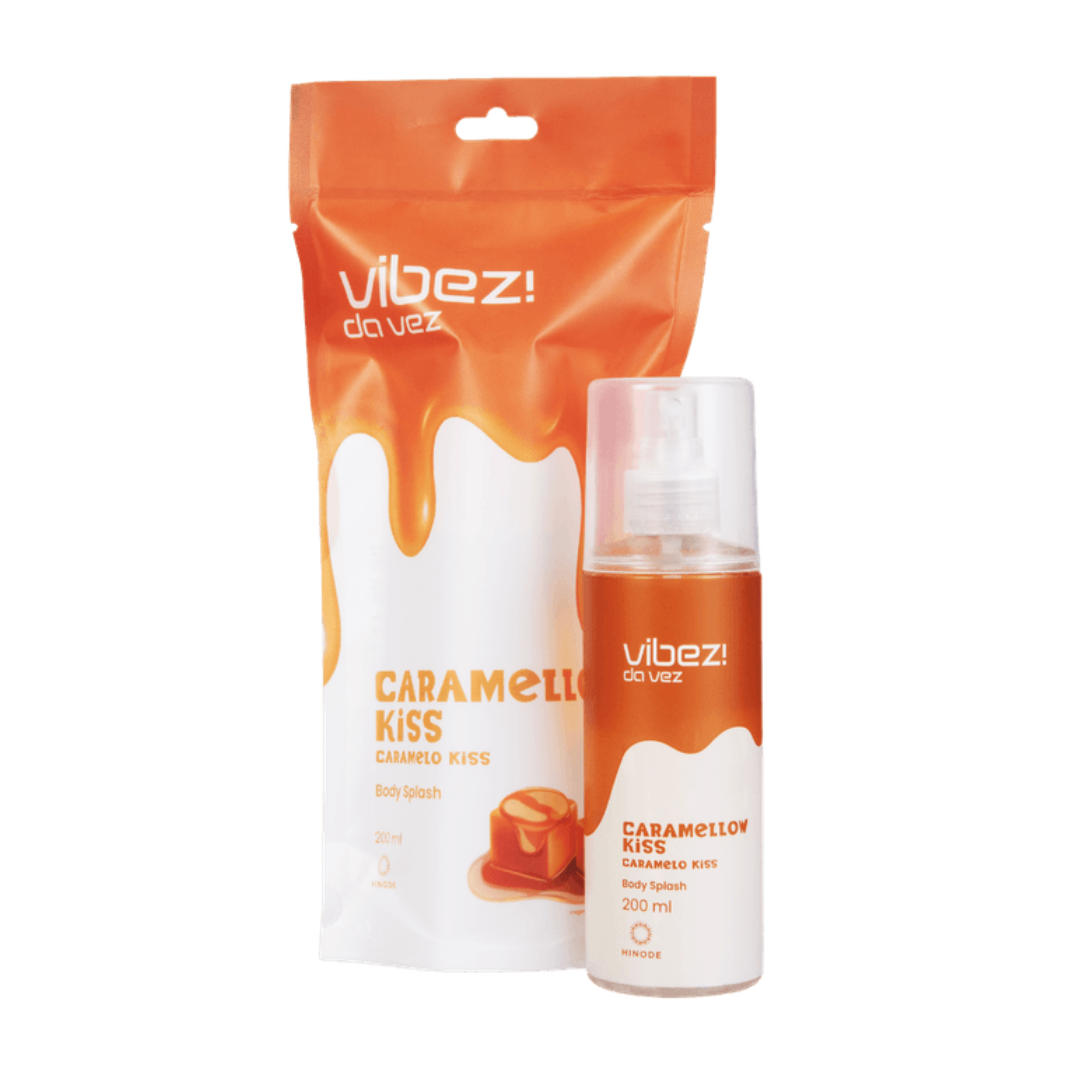 Vibez da Vez Caramellow Kiss Body Splash Sweet Fragance 200ml Hinode