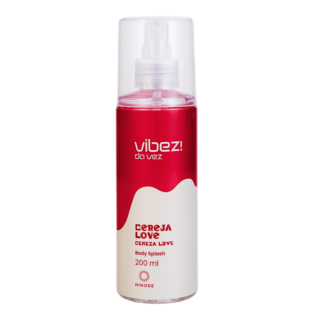 Cereja Love Vibez da Vez Body Splash Sweet Fruity Fragrance 200ml Hinode