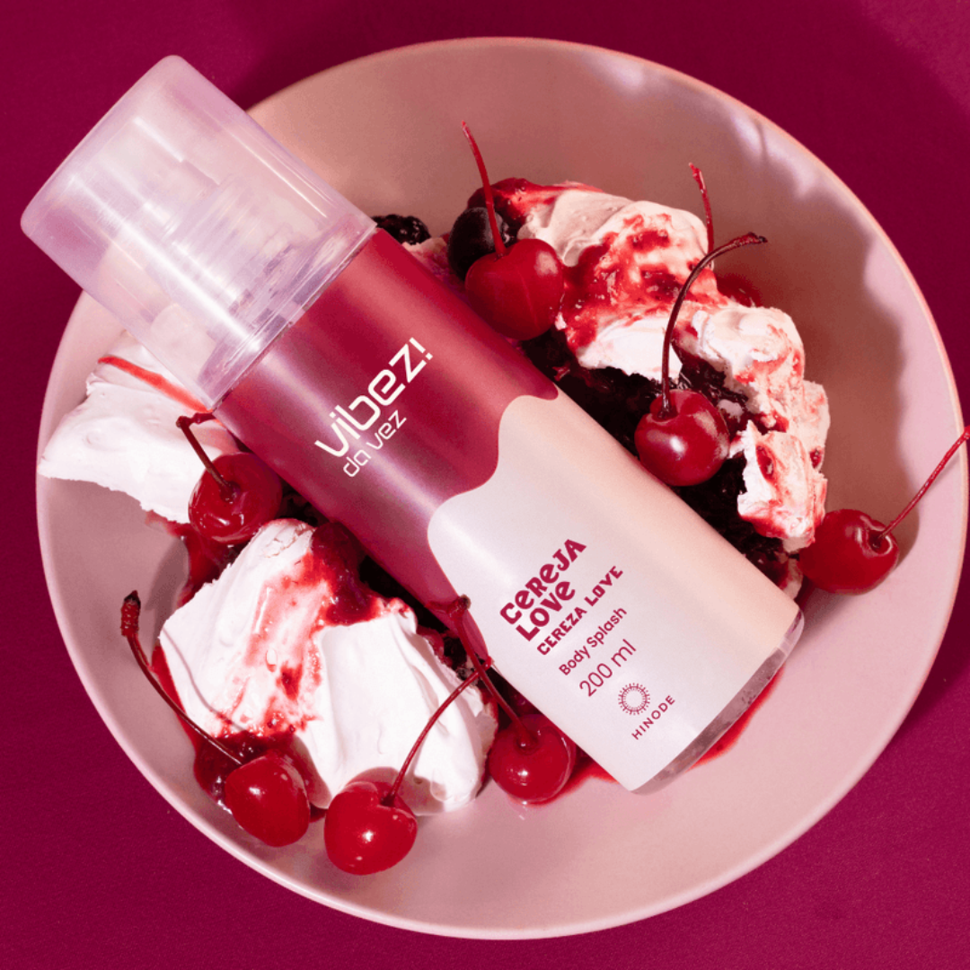 Cereja Love Vibez da Vez Body Splash Sweet Fruity Fragrance 200ml Hinode
