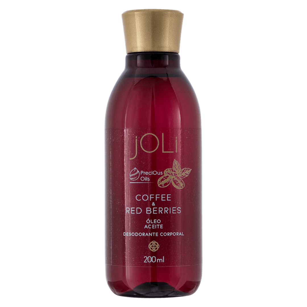 Joli Coffee & Red Berries Deodorant Body Oil Sweet Gourmand 200ml Hinode