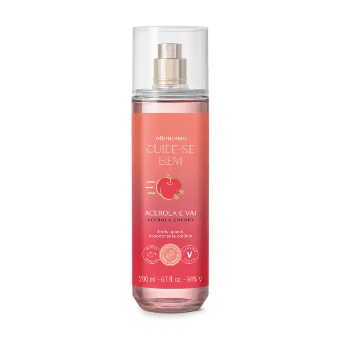 Cuide-se Bem Acerola e Vai Body Splash Fruity Citrus 200ml O Boticário