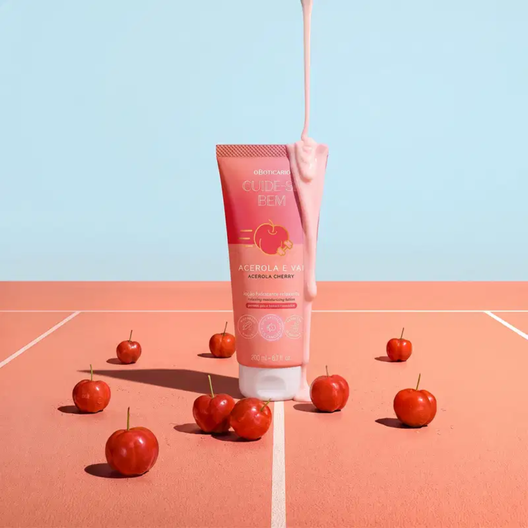 Cuide-se Bem Acerola e Vai Body Lotion Fruity Citrus 200ml O Boticário