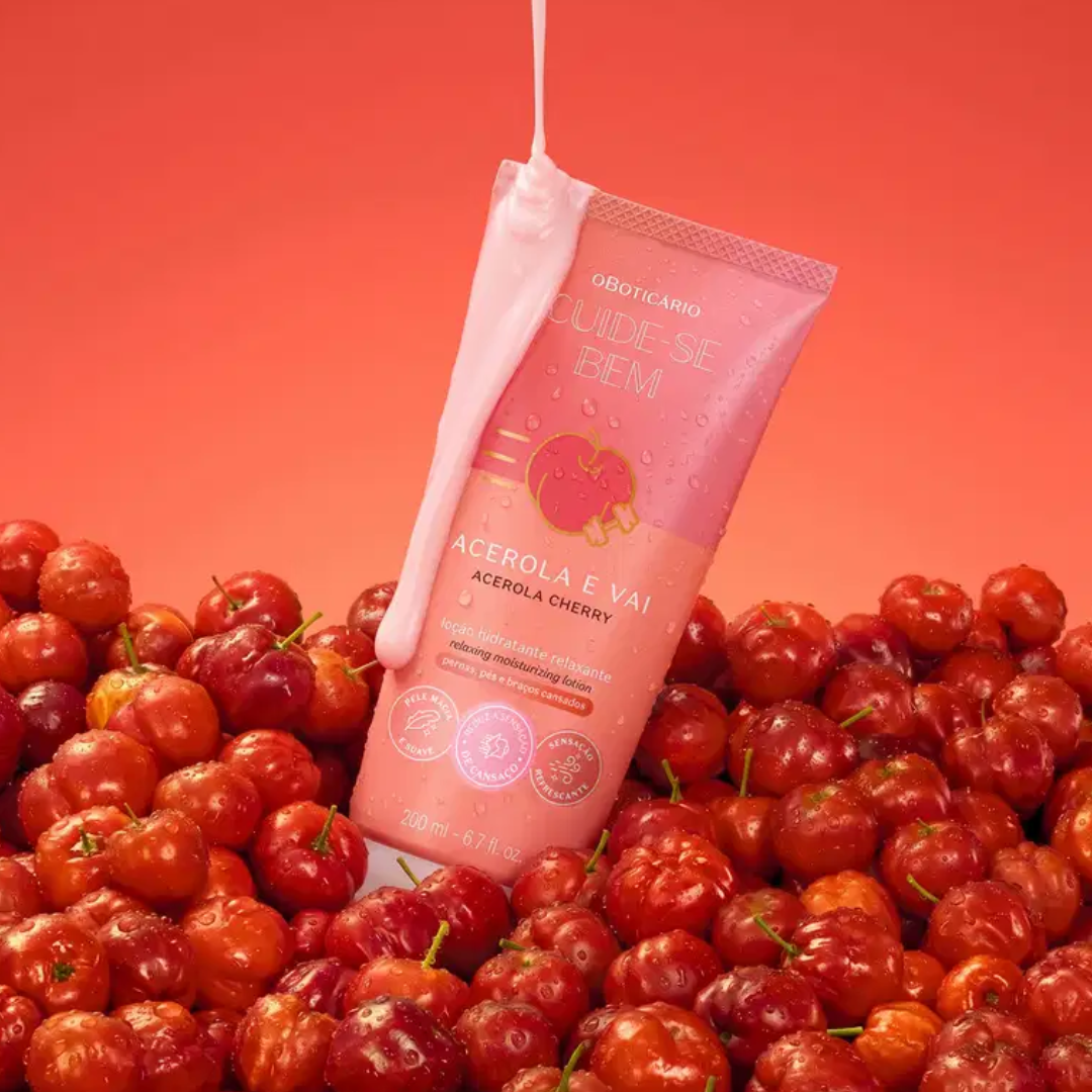 Cuide-se Bem Acerola e Vai Body Lotion Fruity Citrus 200ml O Boticário