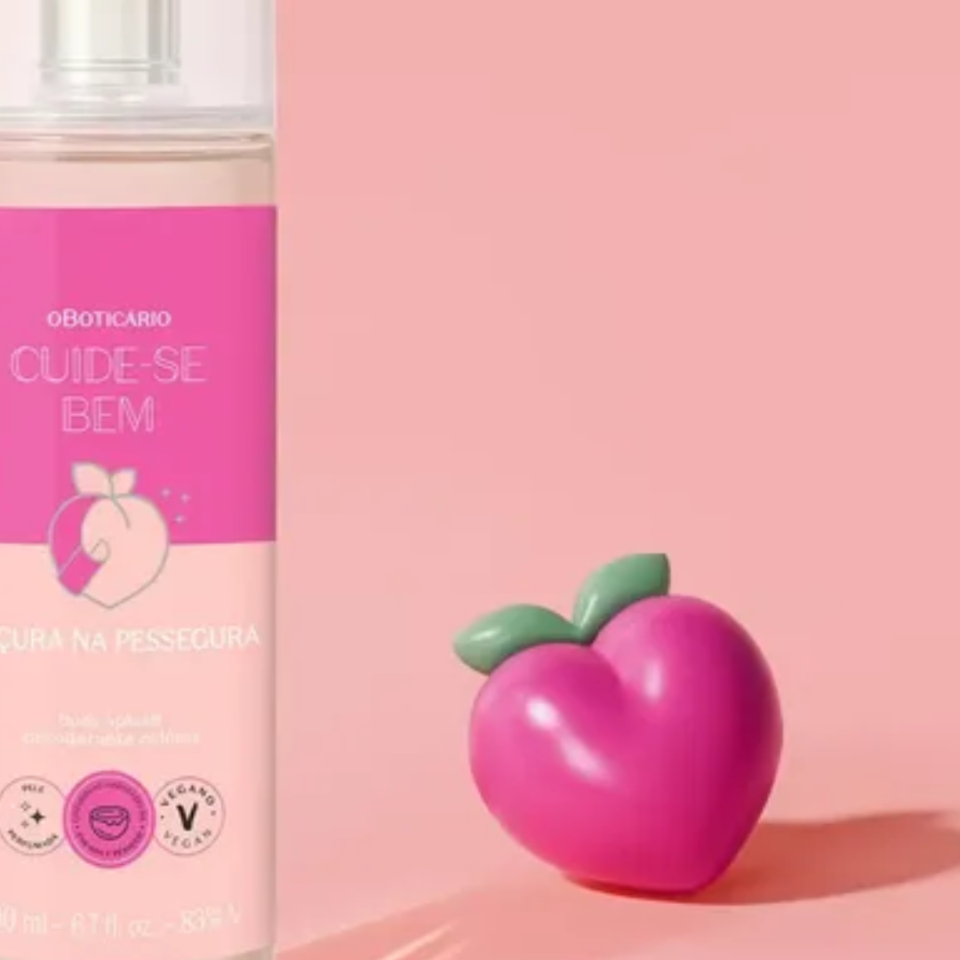 Cuide-se Bem Doçura na Pessegura Sweet Body Splash 200ml O Boticário