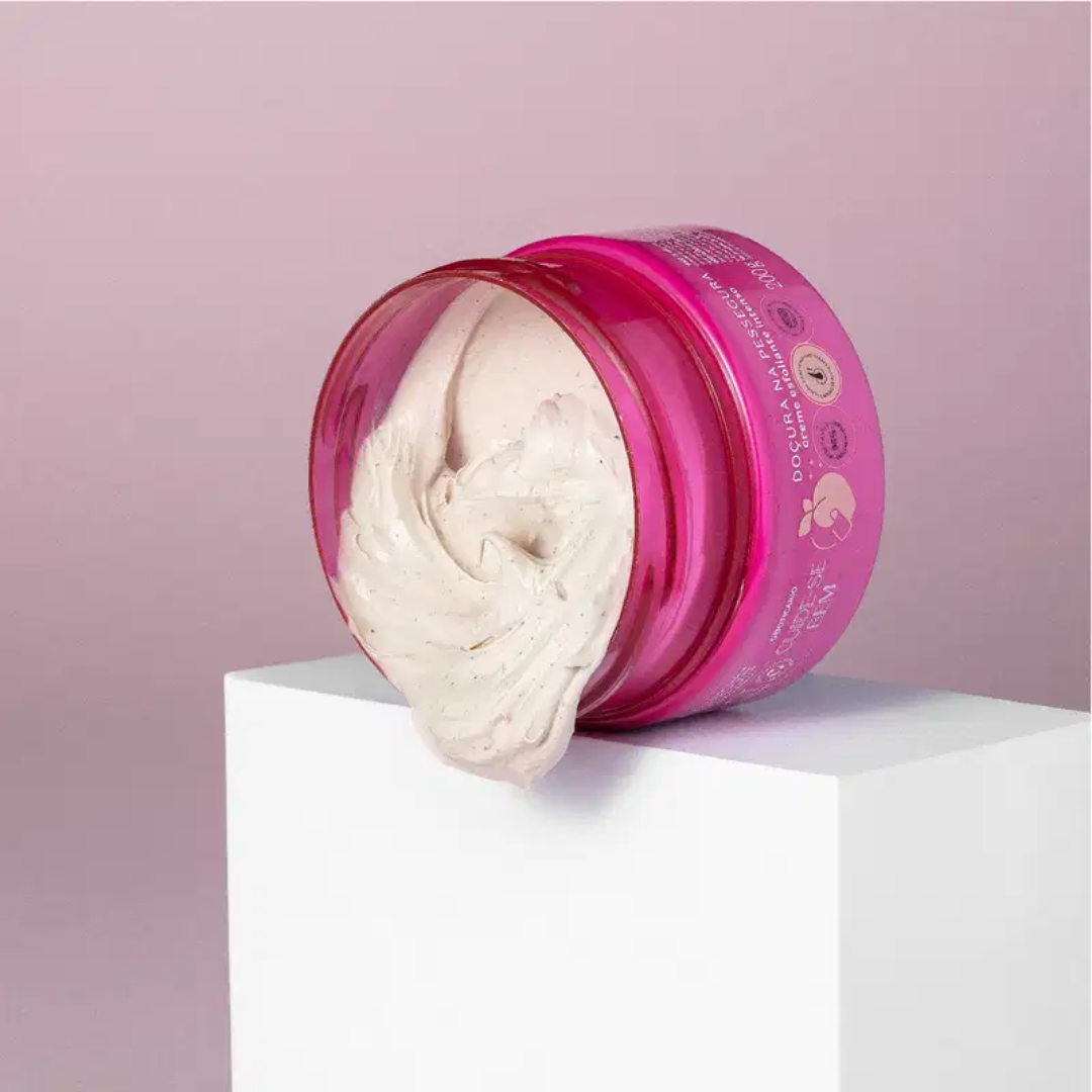 Cuide-se Bem Doçura na Pessegura Body Exfoliating Cream 200g O Boticário