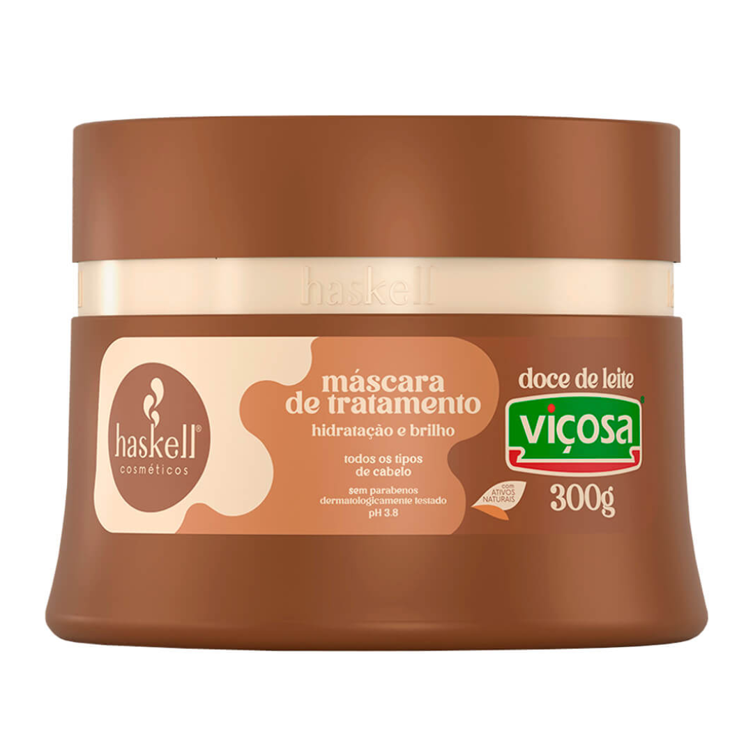 Viçosa Doce de Leite Shampoo Hair Mask Set Home Care Kit Haskell