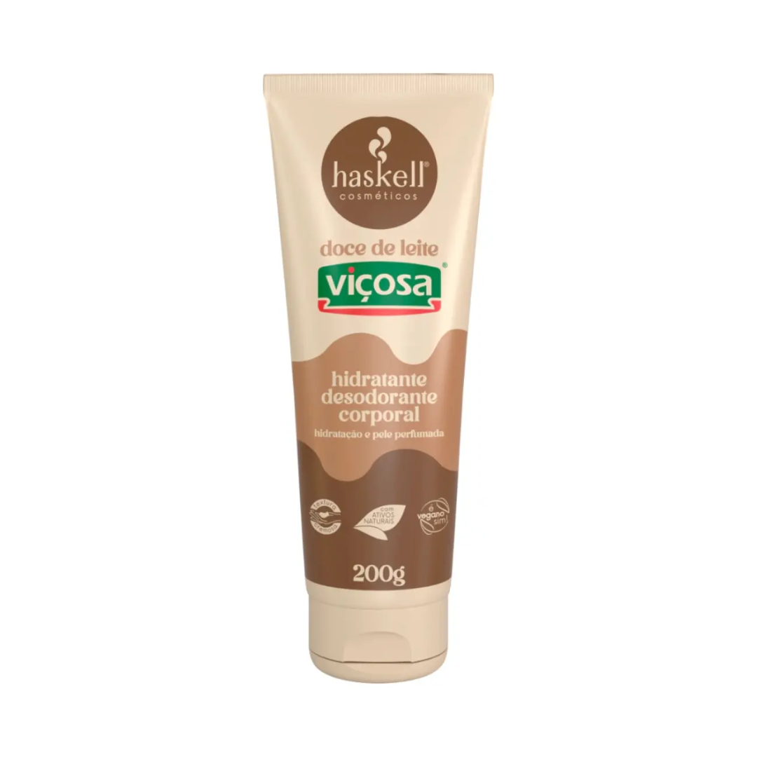 Viçosa Doce de Leite Hair & Body Splash + Lotion Set Kit Haskell