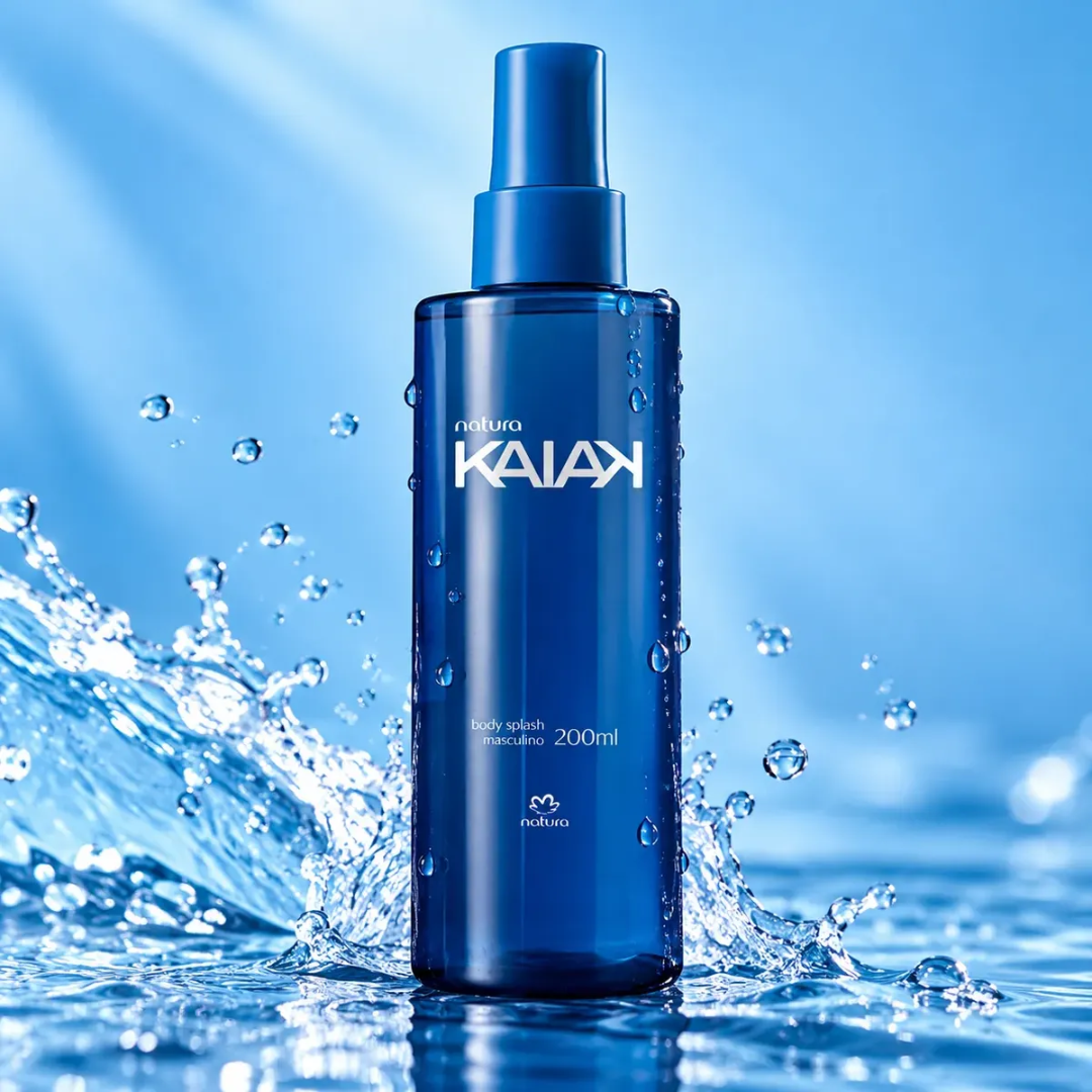 Kaiak Men Body Splash Fresh Aquatic Fragrance 200ml Natura
