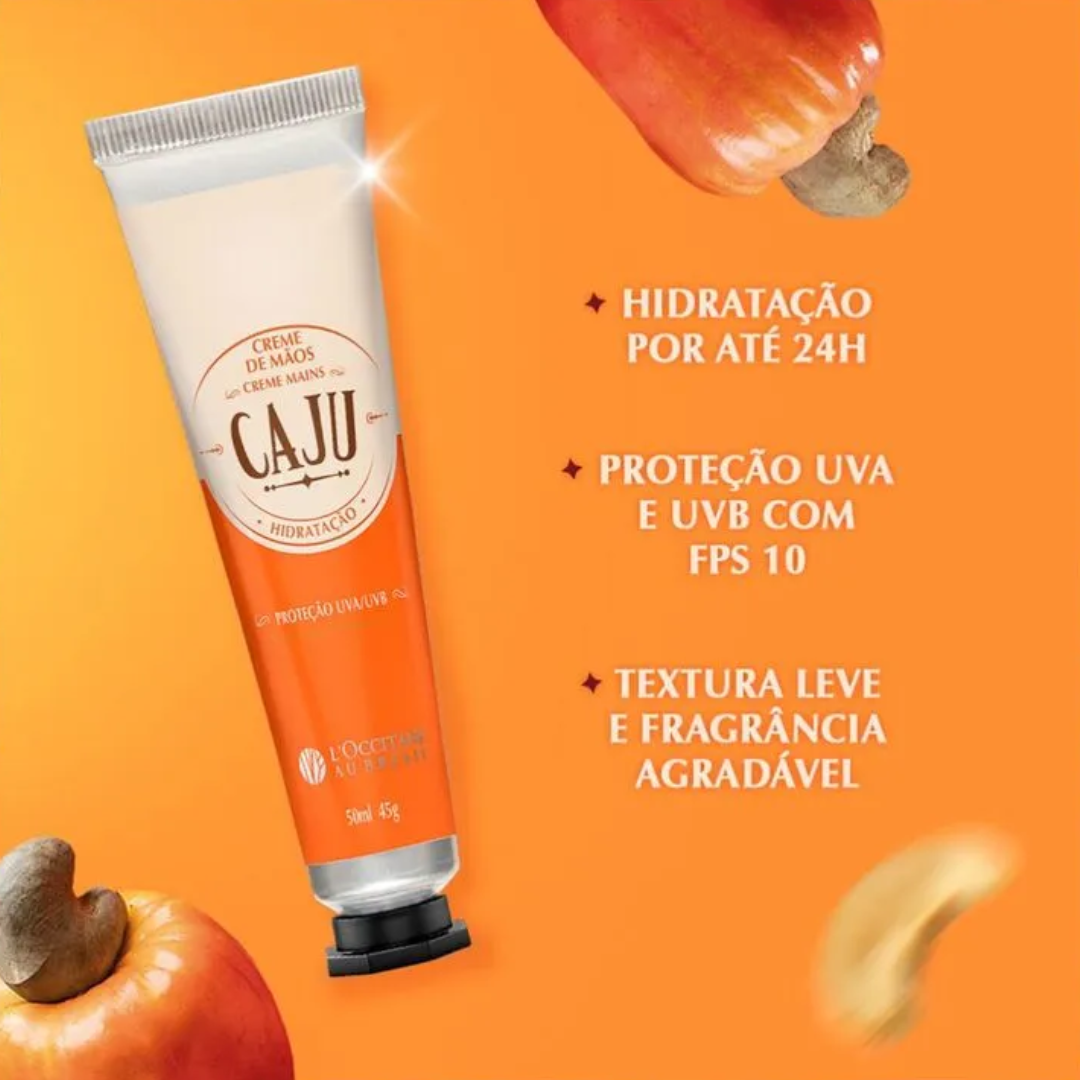 Caju Cashew Hand Cream Daily Skin Care 50ml L'Occitane