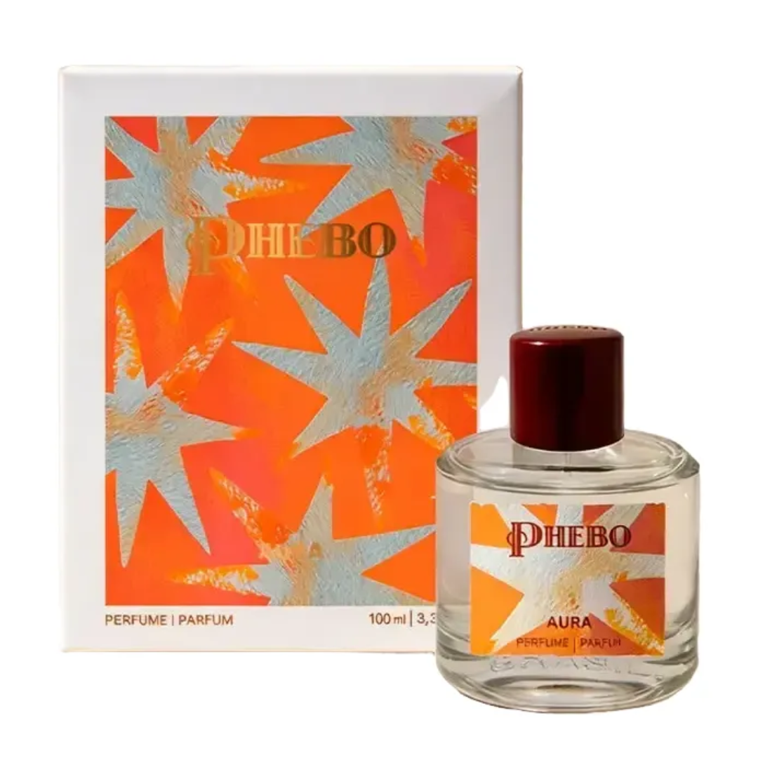 Aura Perfume Neroli, Mandarin, Musk & Amber Woods Fragance 100ml Phebo
