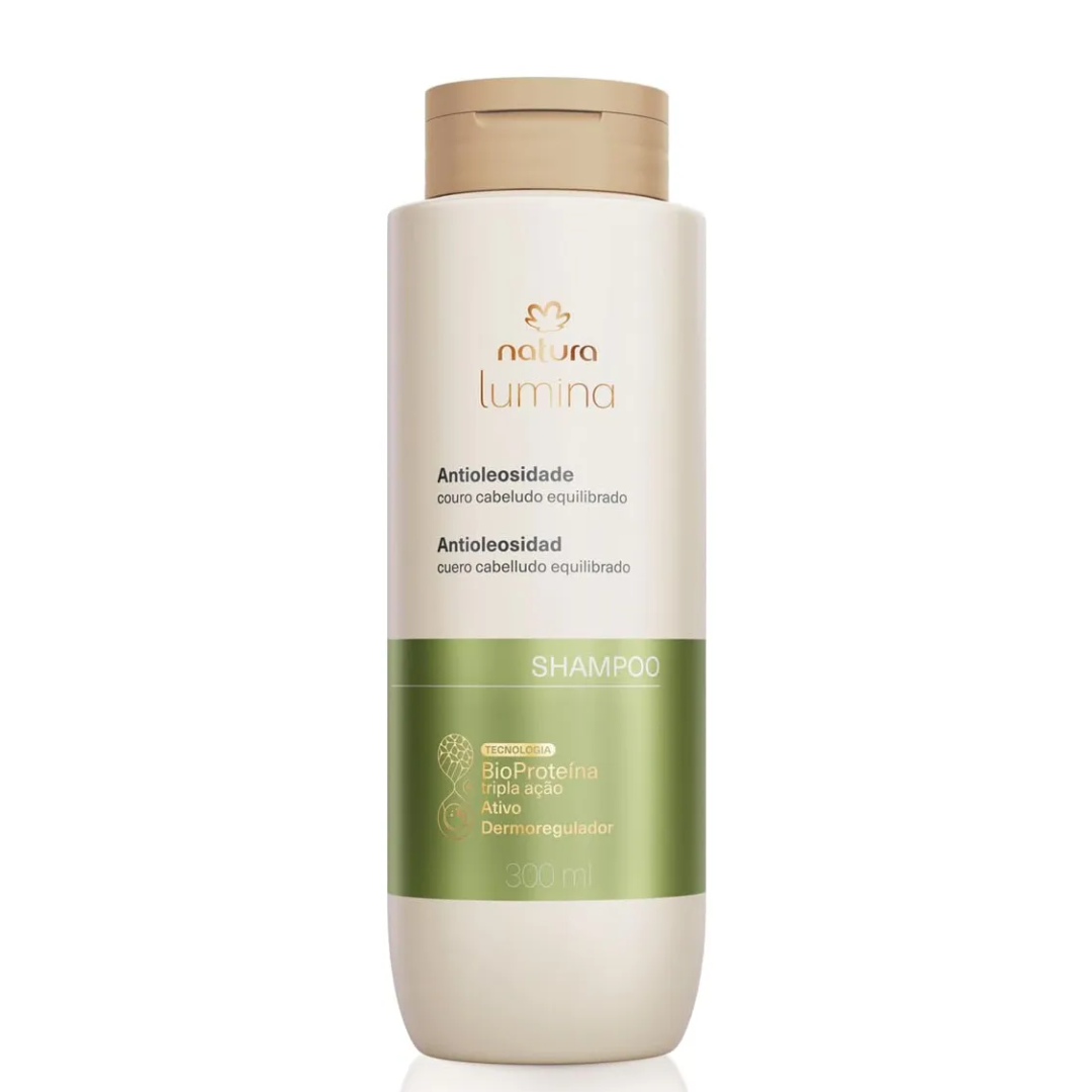 Lumina Antioleosidade Balancing Purifiying Shampoo Oily Hair 300ml Natura