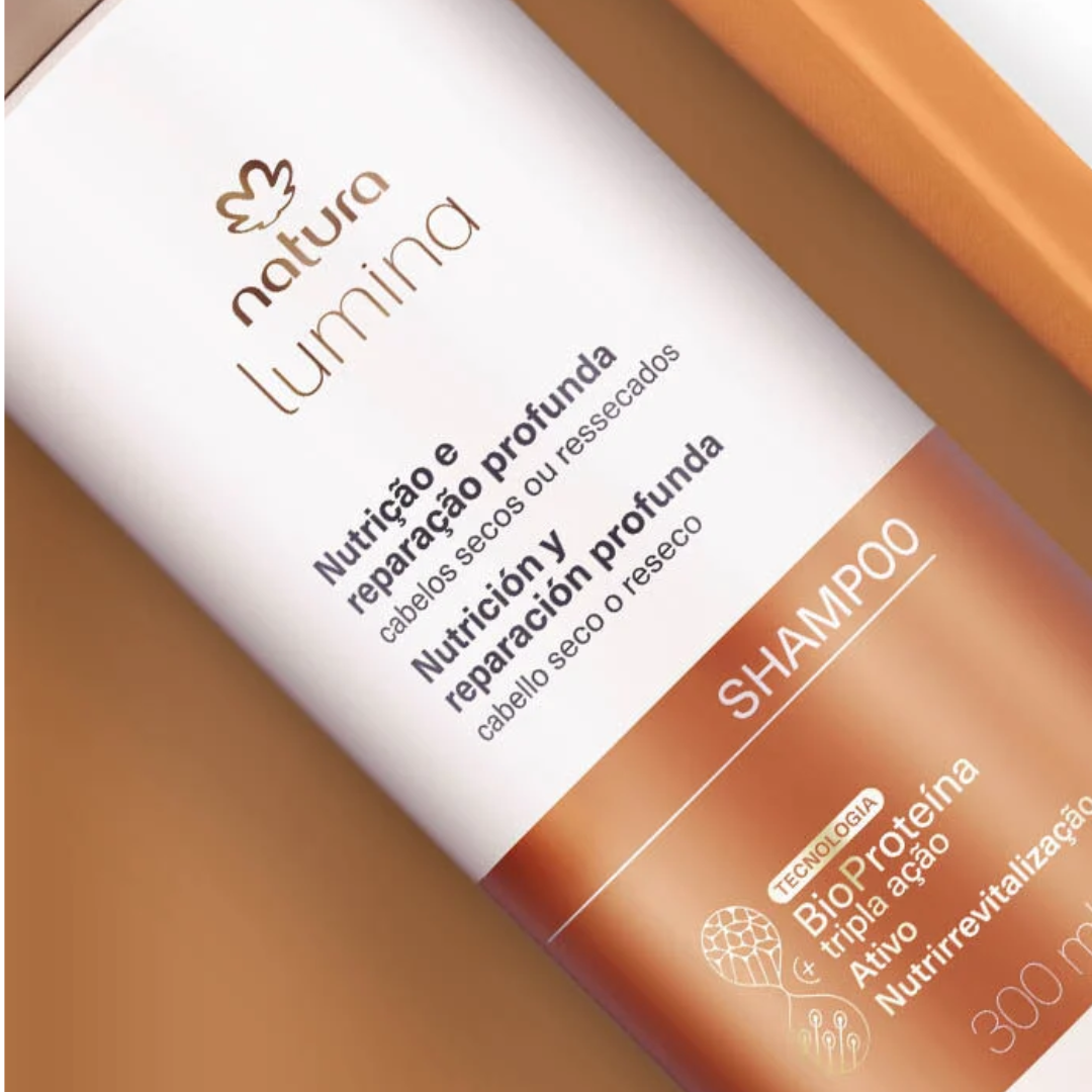 Natura LUMINA Cabelos Secos / Shampooing Nutritif Cheveux Secs - 300ml