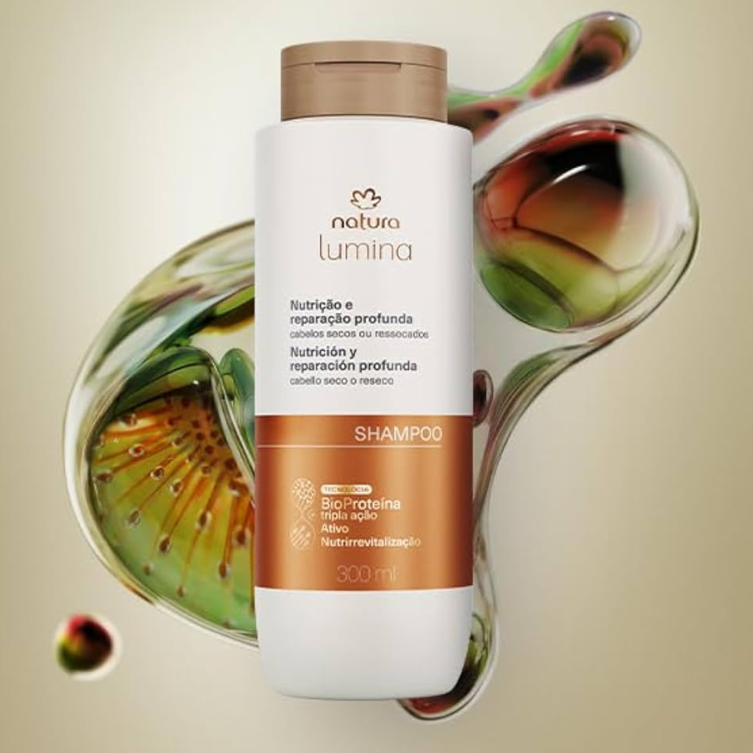 Lumina Nutrição e Reparação Nutrition & Repair Hair Care Set Kit Natura