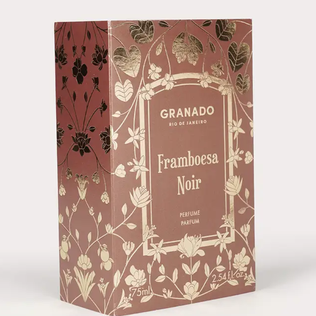 Framboesa Noir Eau de Parfum Raspberry & Leather Perfume 75ml Granado