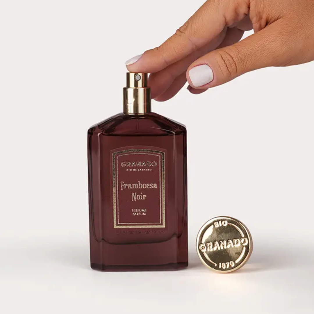 Framboesa Noir Eau de Parfum Raspberry & Leather Perfume 75ml Granado