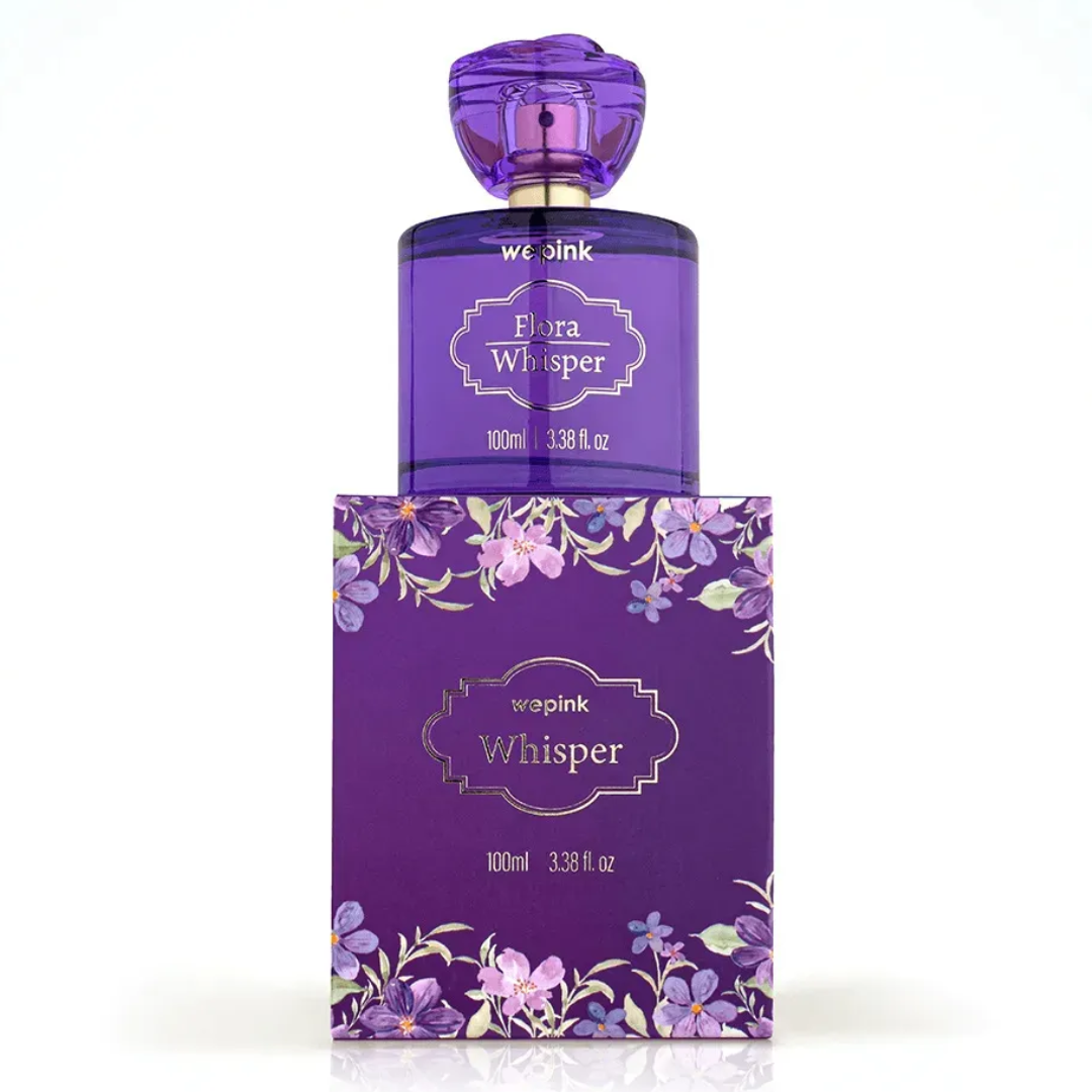 Flora Whisper Body Deo Cologne Pear, Red Fruits & Amber 100ml Wepink