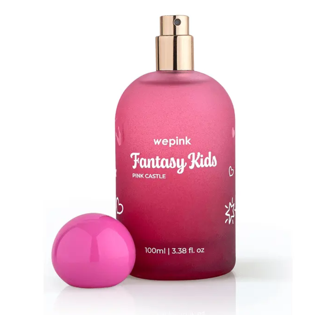 Fantasy Kids Pink Castle Body Cologne Strawberry & Vanilla 100ml Wepink