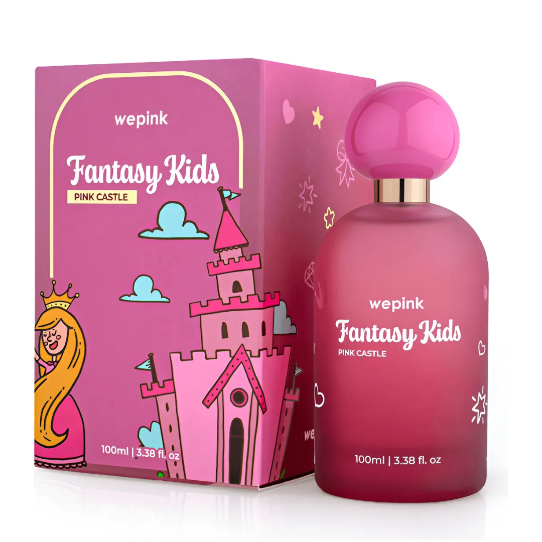 Fantasy Kids Pink Castle Body Cologne Strawberry & Vanilla 100ml Wepink