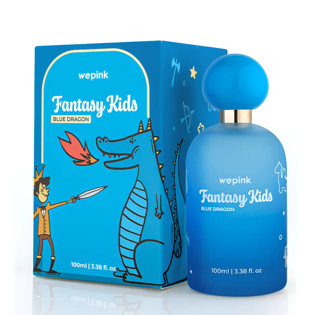 Fantasy Kids Blue Dragon Body Cologne Mandarin & Vanilla 100ml Wepink