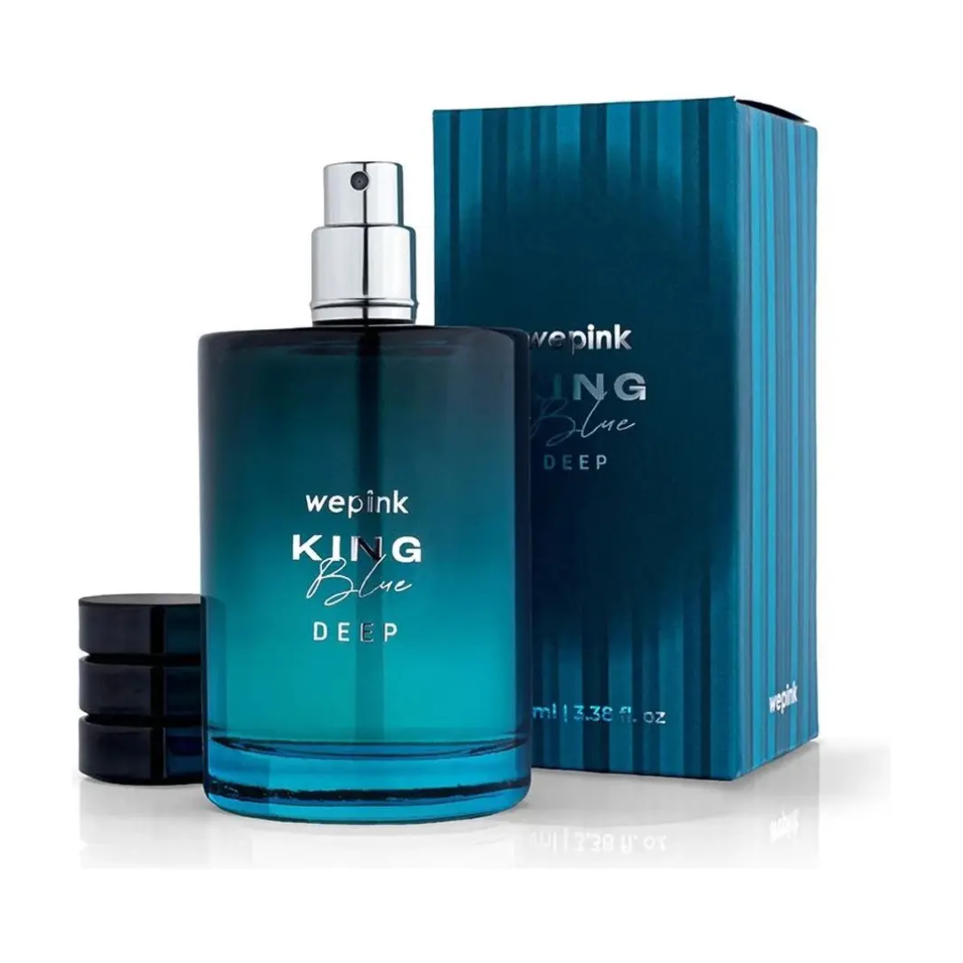 King Blue Deep Cologne Bergamot, Vanilla & Sandalwood 100ml Wepink