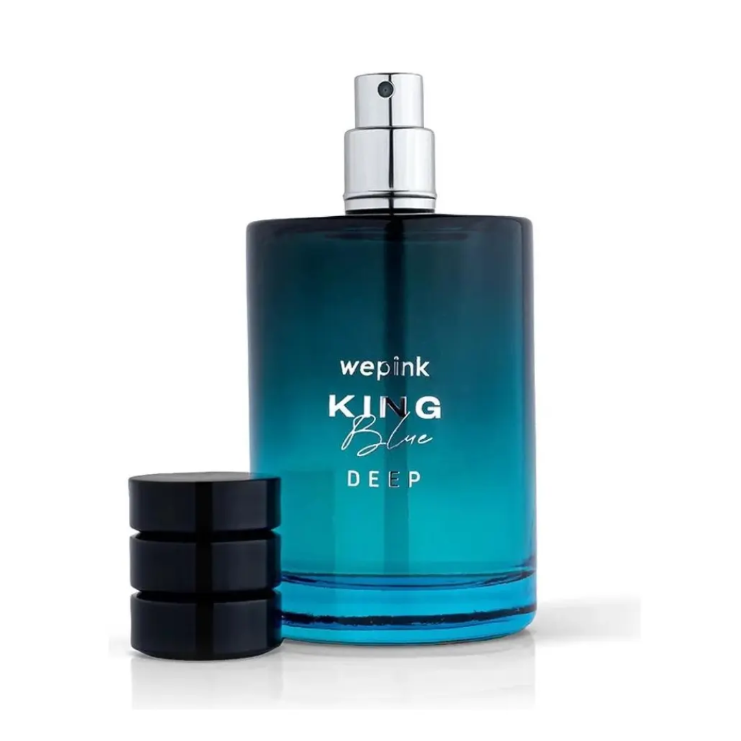 King Blue Deep Cologne Bergamot, Vanilla & Sandalwood 100ml Wepink