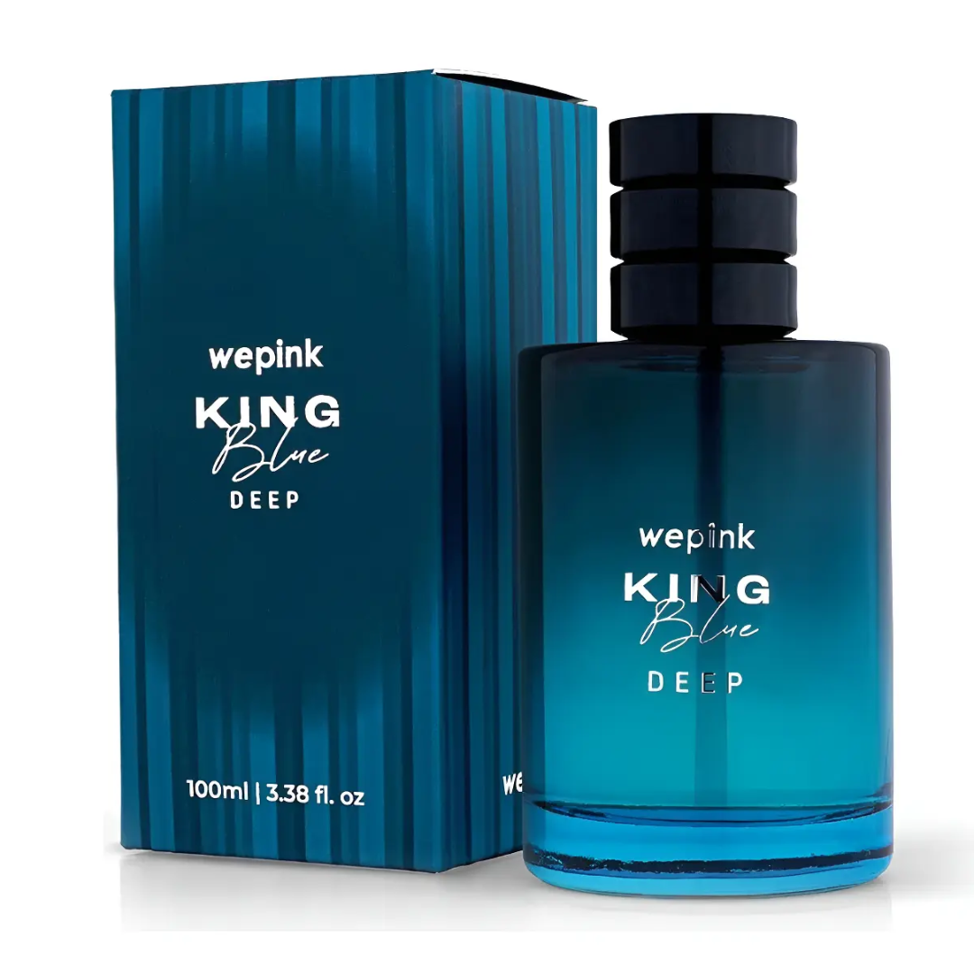 King Blue Deep Cologne Bergamot, Vanilla & Sandalwood 100ml Wepink