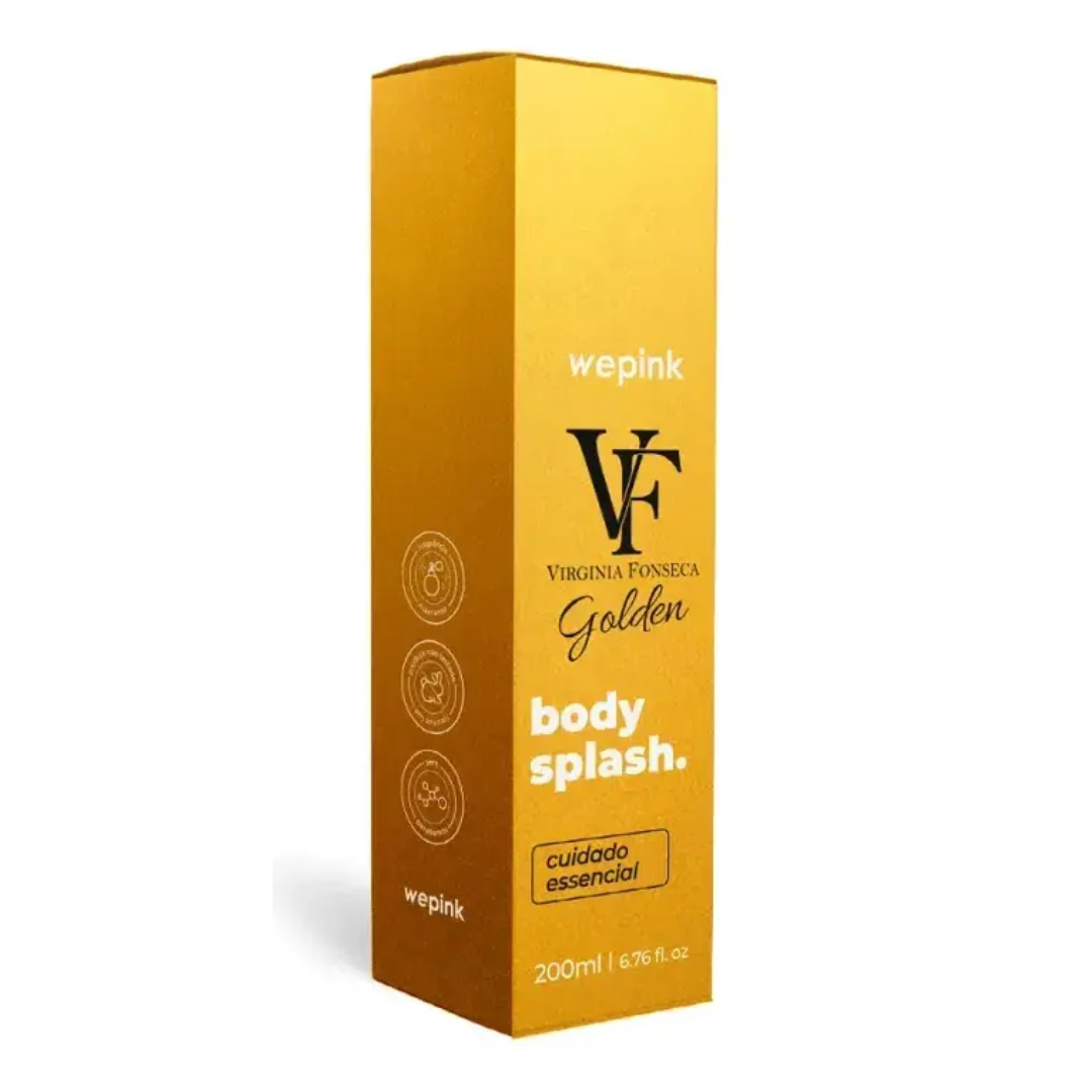 VF Golden Body Splash Jasmine, Praline & Amber Cologne 200ml Wepink