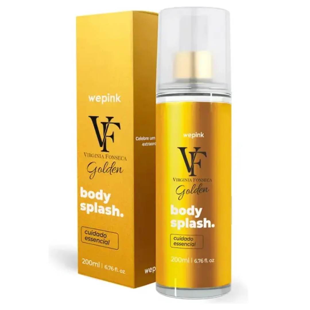VF Golden Body Splash Jasmine, Praline & Amber Cologne 200ml Wepink