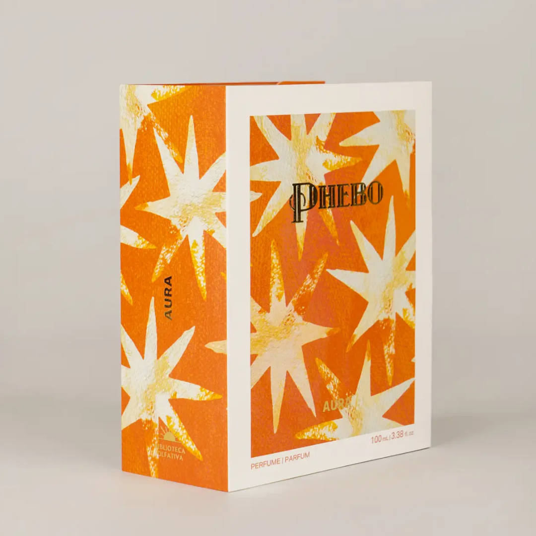 Aura Perfume Neroli, Mandarin, Musk & Amber Woods Fragance 100ml Phebo