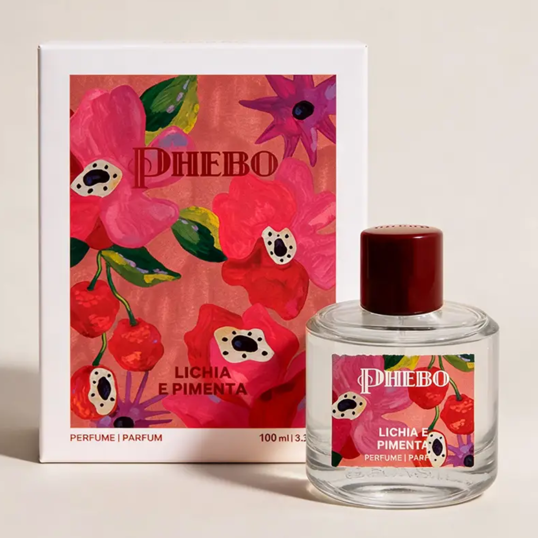Lichia & Pimenta Perfume Lychee Jasmine Rose & Musk 100ml Phebo