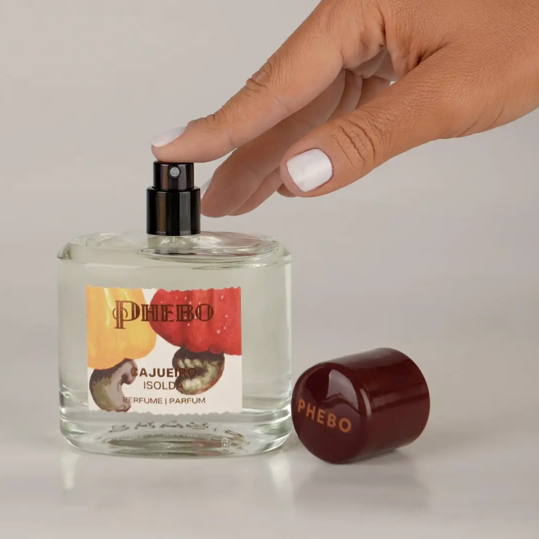 Isolda Cajueiro Perfume Cashew Bergamot Apple Musk Fragance 100ml Phebo
