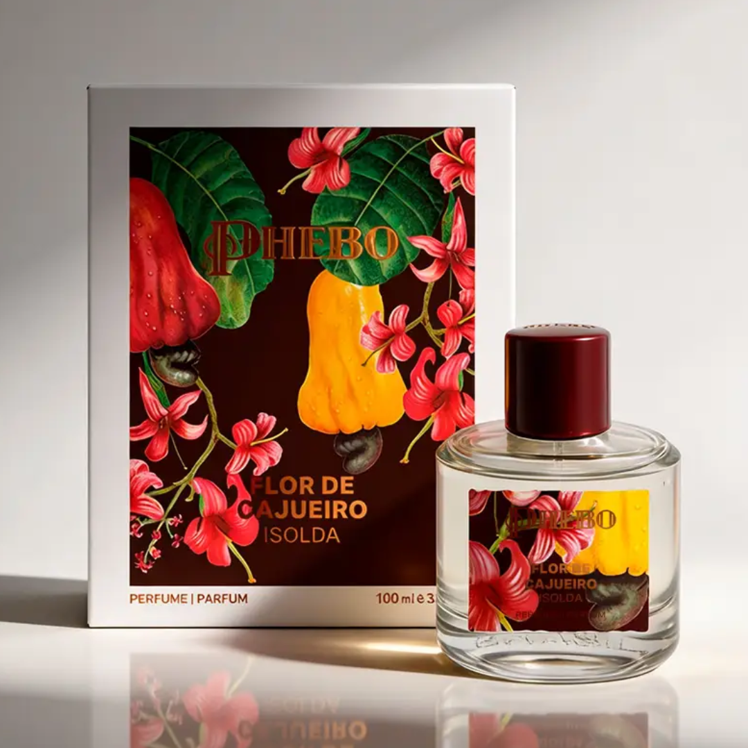 Flor de Cajueiro Perfume Cashew Citrus, Sandalwood & Musk 100ml Phebo