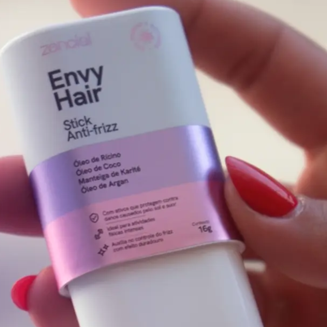 Anti-Frizz Hair Stick Frizz & Flyaway Control Finisher 16g Zencial