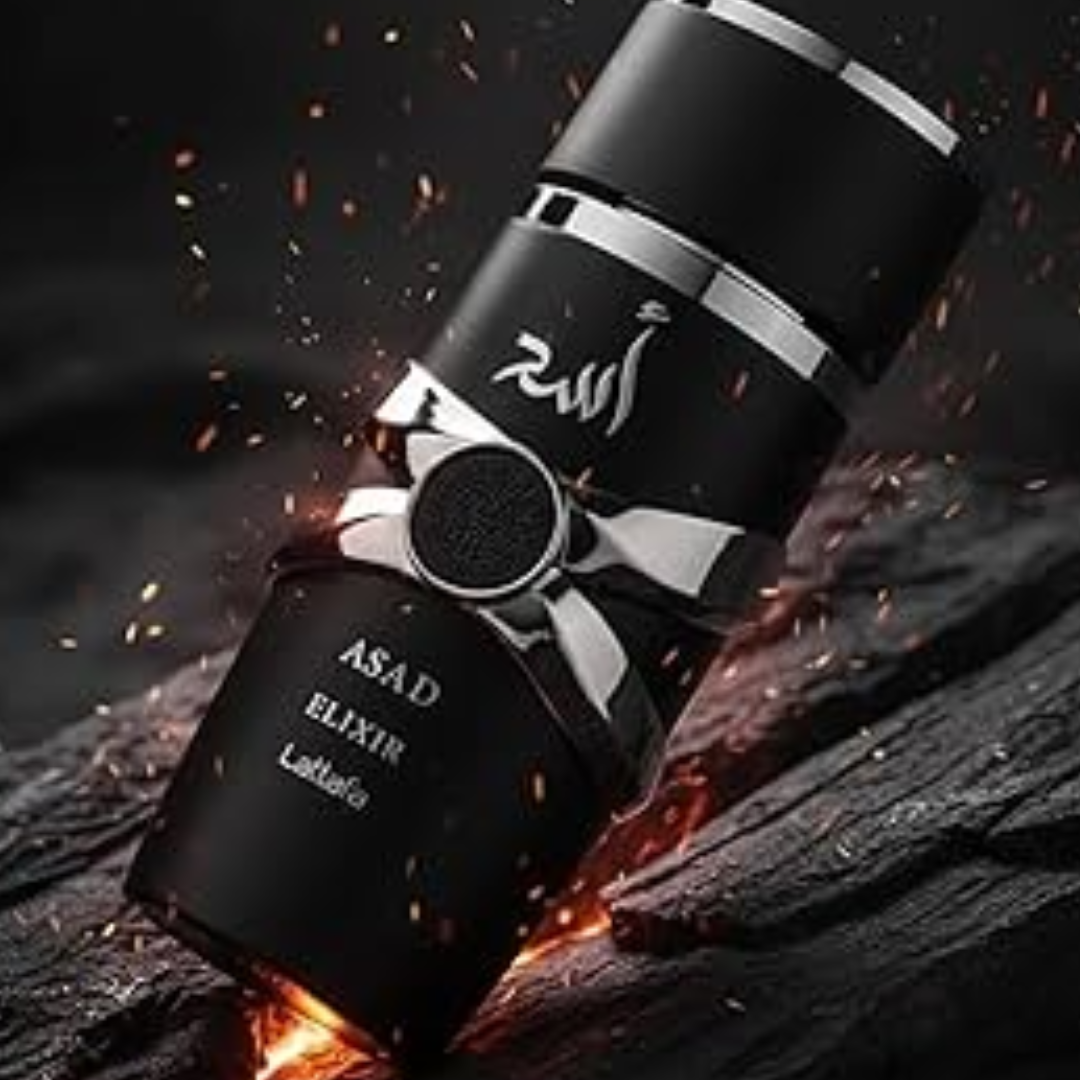 Asad Elixir Eau de Parfum for Men Intense Woody & Spicy Scent 100ml Lattafa