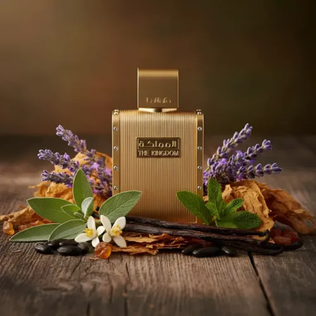 The Kingdom 100ml Eau de Parfum Long Lasting Woody Arabic 100ml Lattafa