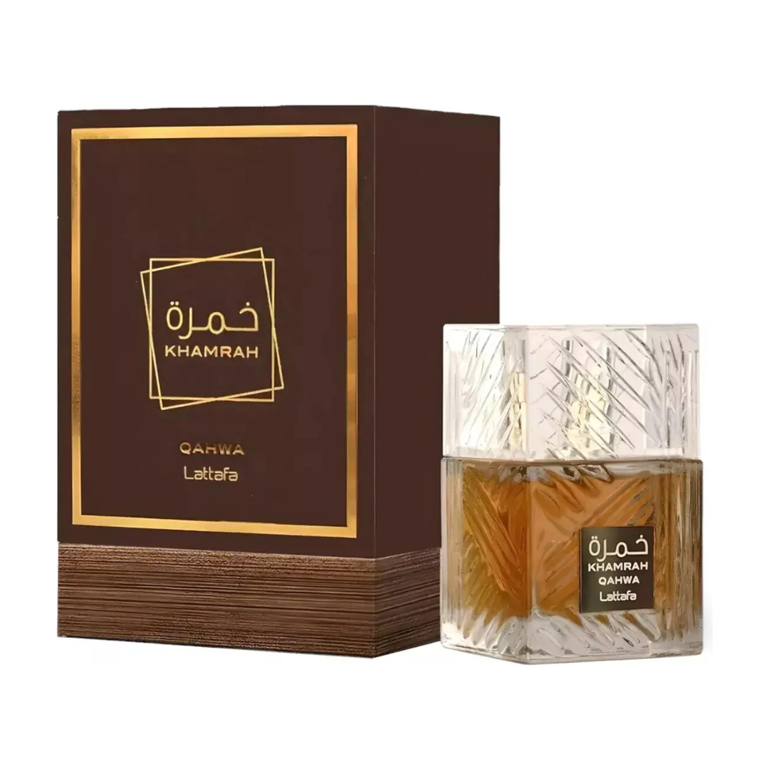 Khamrah Qahwa EDP Unisex Arabic Coffee & Vanilla Perfume 100ml Lattafa
