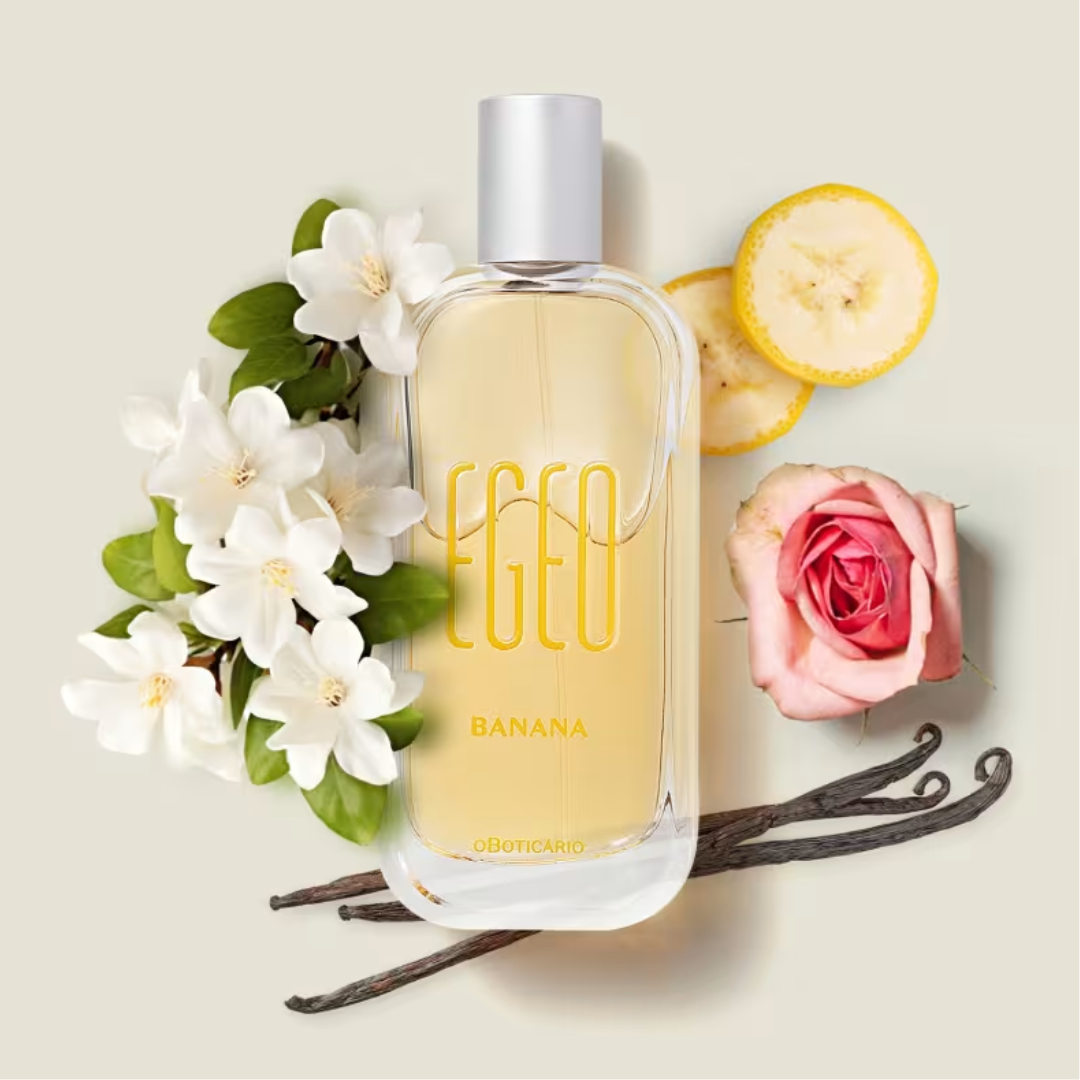 Egeo Banana Eau de Cologne Unissex Deo Body Fragance 90ml O Boticário