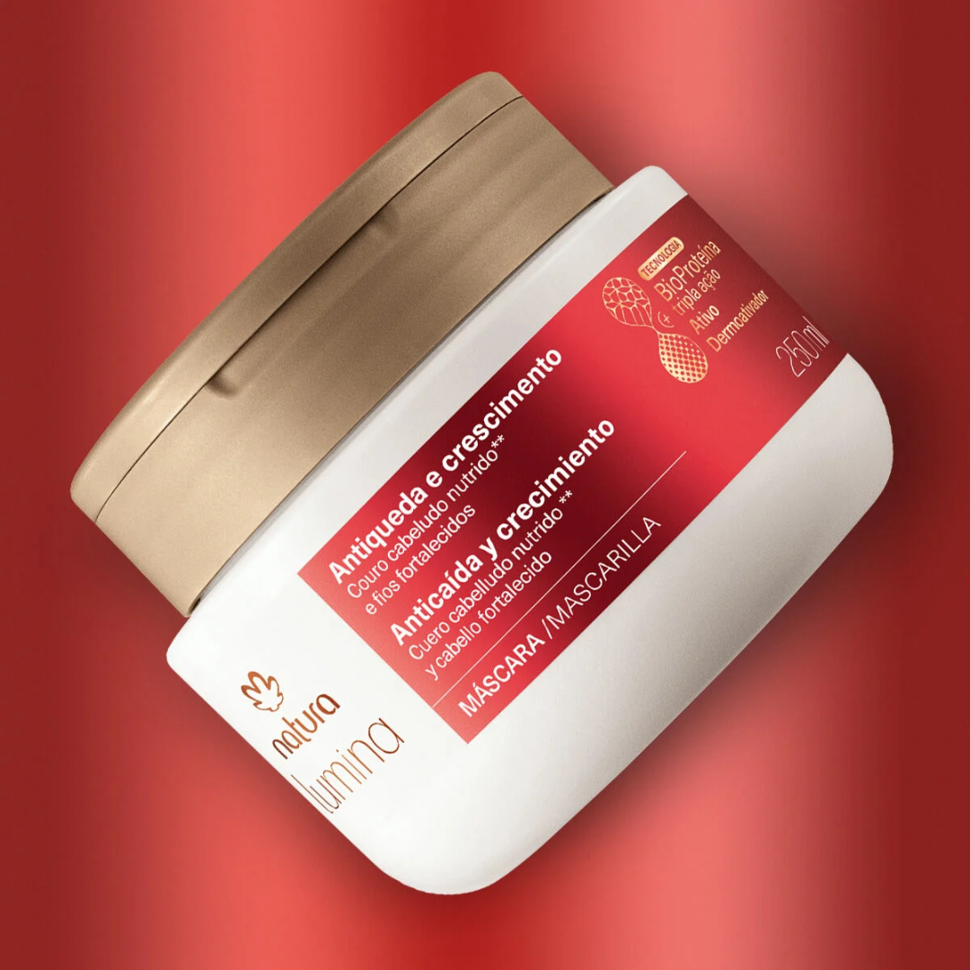 Lumina Antiqueda Hair Fall Growth Anti-Breakage Mask 250ml Natura