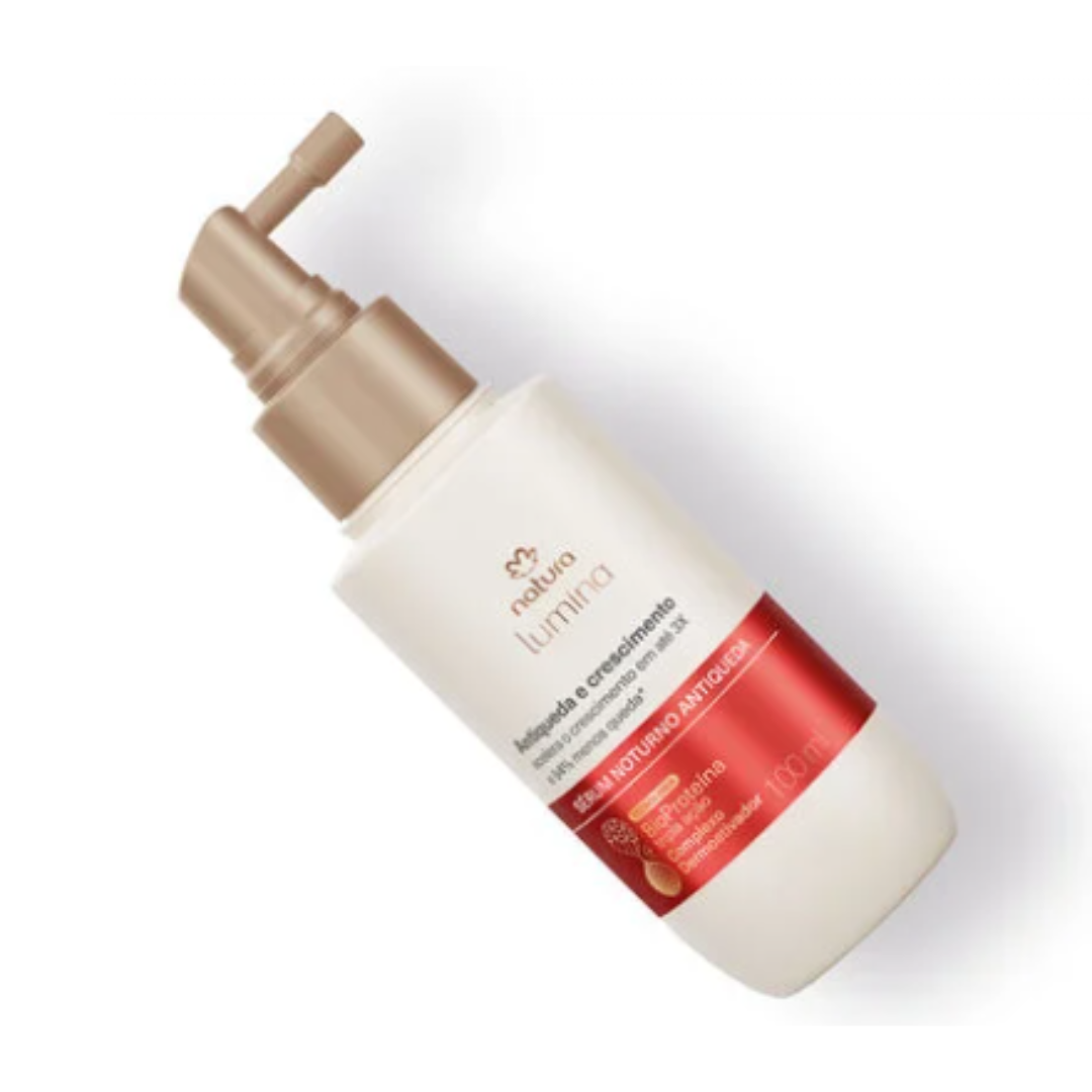 Lumina Antiqueda Hair Fall Night Serum Growth & Scalp Care 100ml Natura