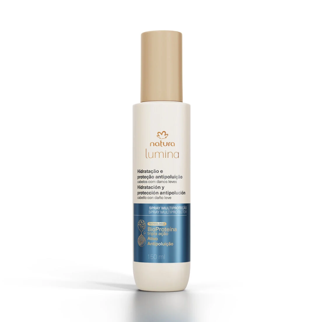 Lumina Hidratação Antipoluição Anti-Pollution Leave-In Spray 150ml Natura