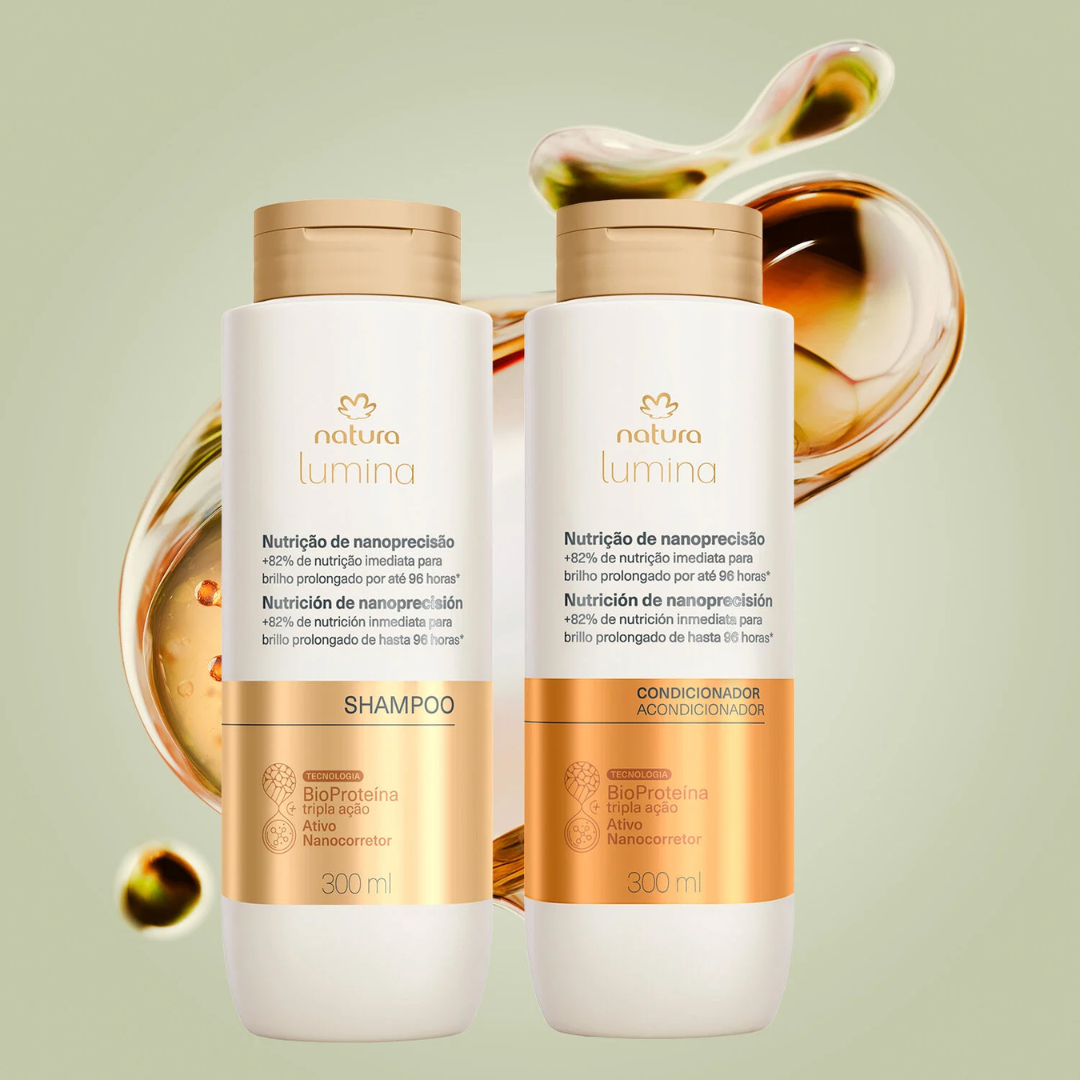 Lumina Nanoprecisao Nanoprecision Nutrition Hair Care Set Kit Natura