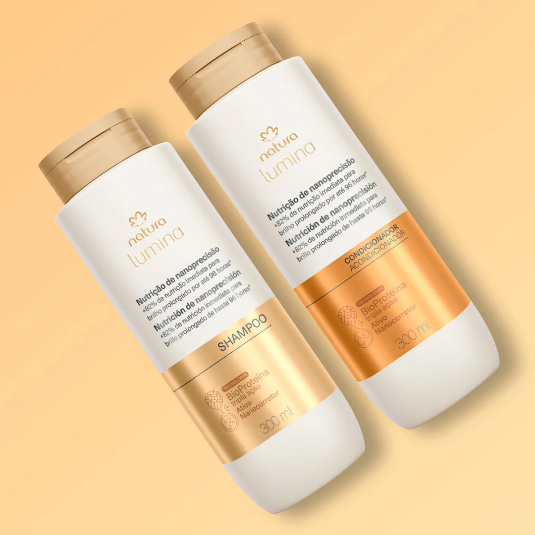 Lumina Nanoprecisao Nanoprecision Nutrition Hair Care Set Kit Natura