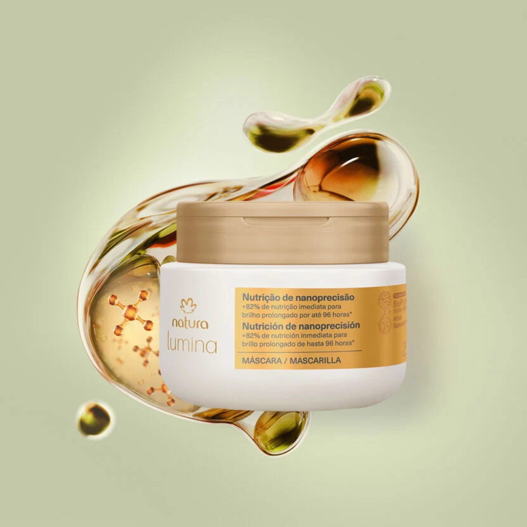 Lumina Nanoprecisão Nanoprecision Nutrition Hair Mask 250ml Natura